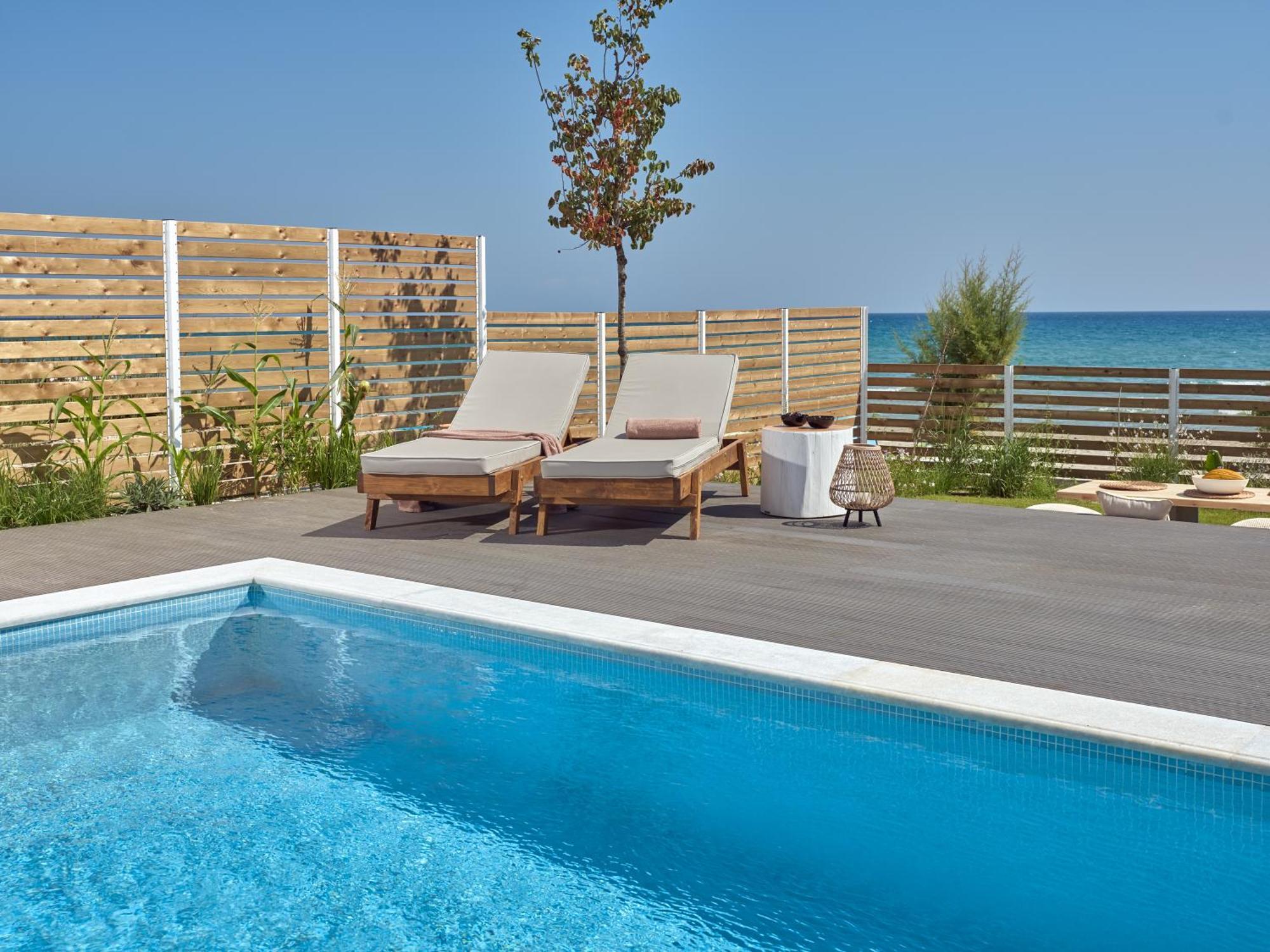 Villa Bright Coast Superior à Alykes  Extérieur photo